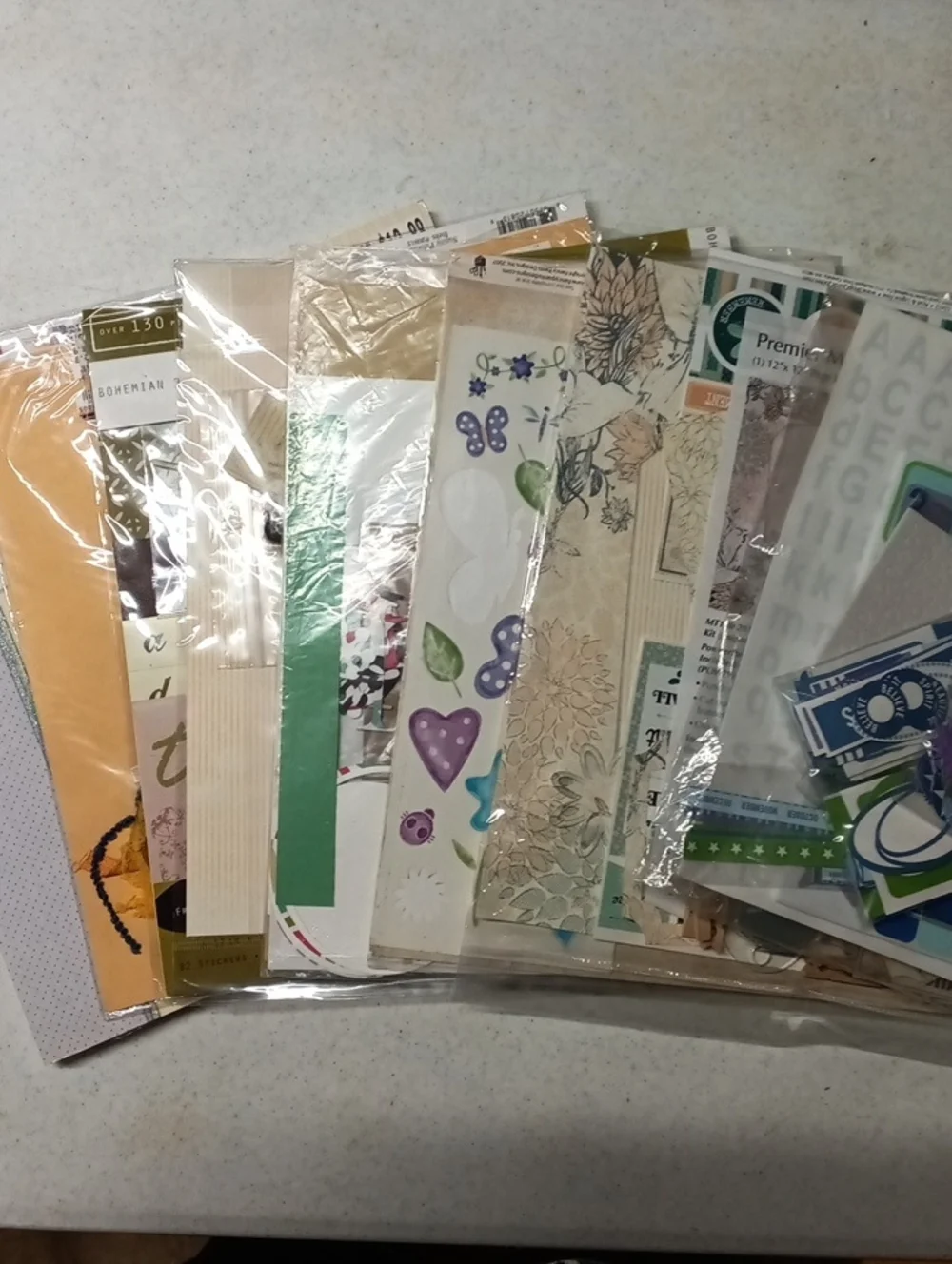 2 Scrapbooking Kits Plus 5 Page Layouts